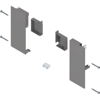 Mocowanie frontu MERIVOBOX , wys. K, do szuflady wewnętrznej, lewe/prawe