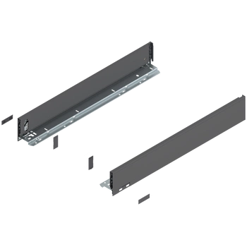 Bok LEGRABOX, wysokość M (90.5 mm), dł.=600 mm, lewy/prawy, do LEGRABOX pure