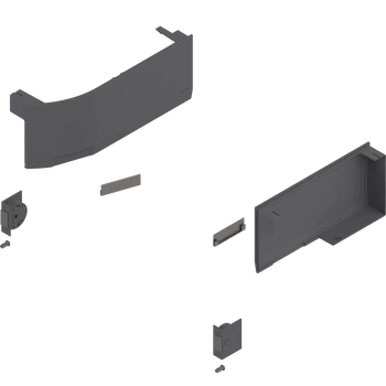 Front uchylny AVENTOS HK top, Zaślepka siłownika (włącznie z Włącznik do nawiercania, kompl.), prawy+lewy, do SERVO-DRIVE