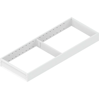 AMBIA-LINE  ramki do szuflady standardowej, do LEGRABOX/MERIVOBOX, stal, dł.=550 mm, szerokość=200 mm