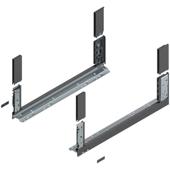 Bok szuflady LEGRABOX, wysokość C (177 mm), dł.=600 mm, lewy/prawy, do LEGRABOX free