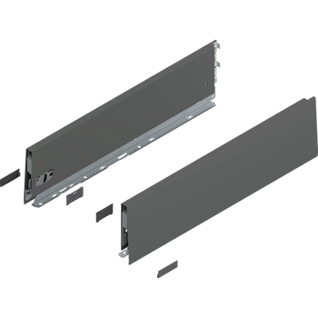 Bok MERIVOBOX, wysokość K (129 mm), dł.=500 mm, lewy/prawy