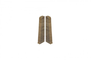 Zaślepki para do listwy przypodłogowej Hi Line 23,4x75mm 1kpl=2szt(L+P) Cezar Marsylia Matowe