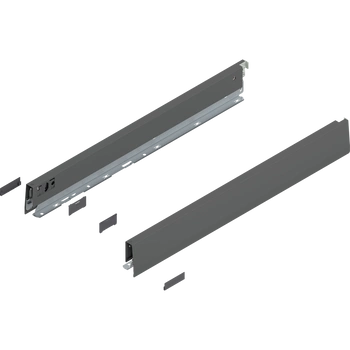 Bok MERIVOBOX, wysokość N (68.5 mm), dł.=550 mm, lewy/prawy