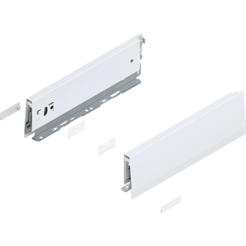 Bok MERIVOBOX, wysokość M (91 mm), dł.=300 mm, lewy/prawy