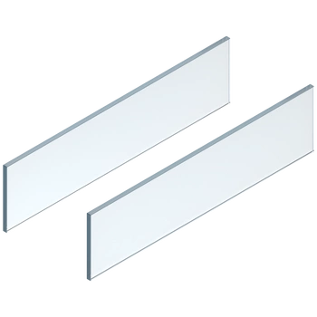 LEGRABOX element dekoracyjny - bok, wysokość C (138 mm), dł.=650 mm, Szkło, 2 szt. w kpl. , do LEGRABOX free
