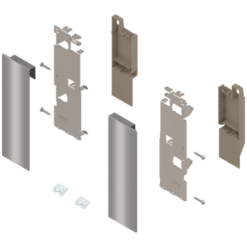 Mocowanie frontu LEGRABOX , wys. C, do szuflady wewnętrznej z relingiem, lewe/prawe, do LEGRABOX free