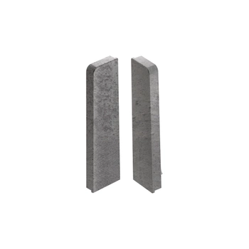 Zaślepki para do listwy przypodłogowej MASTERLINE 15x60mm 1kpl=2szt(L+P) Cezar Grenlandia Matowe