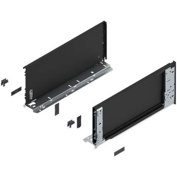 Bok szuflady LEGRABOX (za korpusem), wysokość C (177 mm), dł.=400 mm, lewy/prawy, do LEGRABOX pure