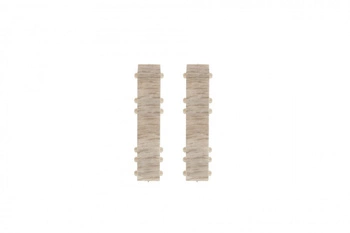 Łącznik listwy do listwy przypodłogowej Hi Line 23,4x75mm 1kpl=2szt Cezar Dąb Liguria Matowe