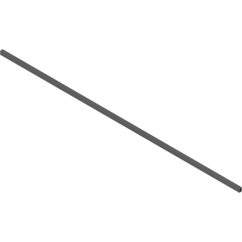 LEGRABOX Reling poprzeczny, do KB=1200 mm, długość=1080 mm, do przycięcia