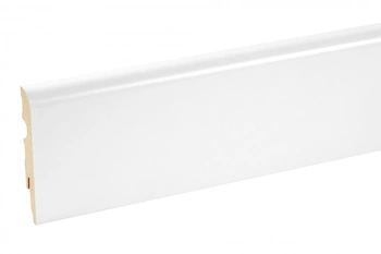 Listwa MDF przyp. LP 80x13mm gr. 13mm Cezar Biały RAL9003 Matowe 2,20m