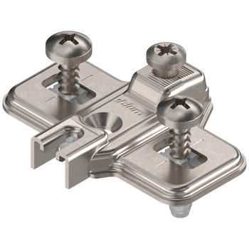 MODUL prowadnik, krzyżakowy, 0 mm, Stal, z kołkiem rozporowym EXPANDO, RW: otwór podłużny