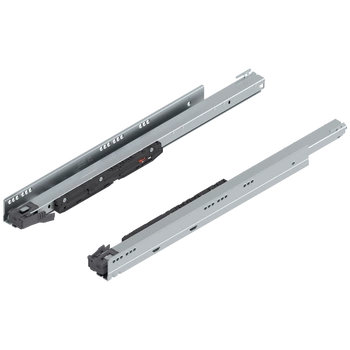 Prowadnica korpusu LEGRABOX Zint. BLUMOTION / odpowiedni do TOB / odpowiedni do SERVO-DRIVE, pełny wysuw, 70 kg, dł.=650 mm, lewa/prawa