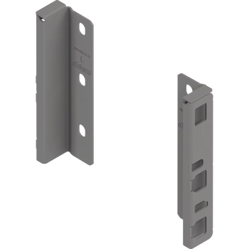 Uchwyt drewnianej ścianki tylnej MERIVOBOX, wys. K (146 mm), prawy+lewy