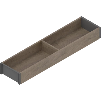 AMBIA-LINE  ramki do szuflady standardowej, do LEGRABOX/MERIVOBOX, w opcji drewnopodobnej, dł.=450 mm, szerokość=100 mm