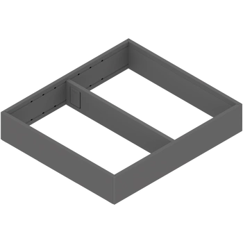 AMBIA-LINE  ramki do szuflady standardowej, do LEGRABOX/MERIVOBOX, stal, dł.=300 mm, szerokość=242 mm