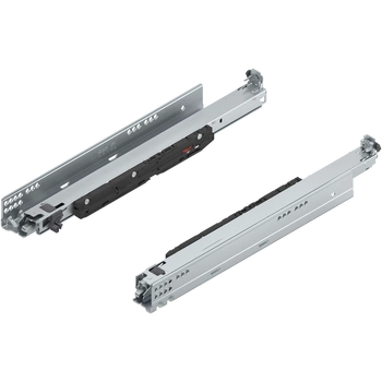 MOVENTO Zint. BLUMOTION / odpowiedni do TOB / odpowiedni do SERVO-DRIVE, pełny wysuw, prowadnica, 70 kg, dł.=450 mm, wymaga sprzęgła, lewa/prawa