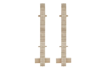 Łącznik listwy do listwy przypodłogowej MASTERLINE 13x80mm 1kpl=2szt Cezar Copper wood Matowe