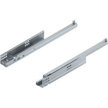 TANDEM Zintegrowany BLUMOTION Częściowy wysuw, Prowadnica, 30 kg, dł.=400 mm, do Grubość płyty 17-19 mm, wymaga sprzęgła, lewa/prawa