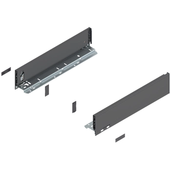 Bok LEGRABOX, wysokość M (90.5 mm), dł.=400 mm, lewy/prawy, do LEGRABOX pure