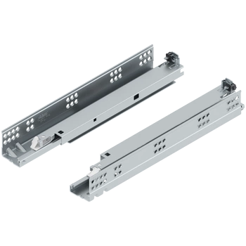 TANDEM TIP-ON Pełny wysuw, Prowadnica, 30 kg, dł.=350 mm, do Grubość płyty 17-19 mm, wymaga sprzęgła, lewa/prawa