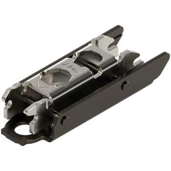 CLIP prowadnik, prosty, 3 mm, Stal, na wkręty do płyty wiórowej, RW: mimośród