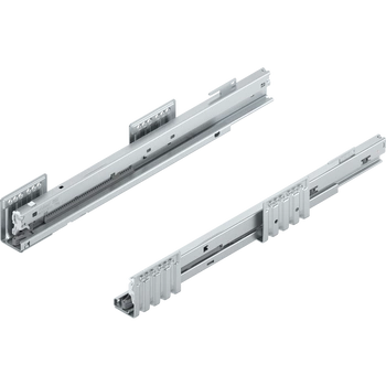 Prowadnica MERIVOBOX, 70 kg, dł. NL=450 mm, Specjalna pozycja haków, prawy+lewy