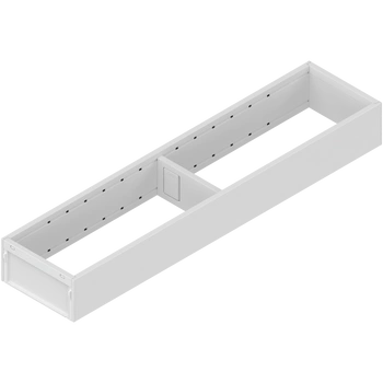 AMBIA-LINE  ramki do szuflady standardowej, do LEGRABOX/MERIVOBOX, stal, dł.=450 mm, szerokość=100 mm
