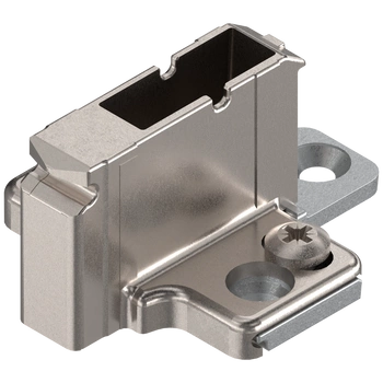 CLIP prowadnik, krzyżakowy, 18 mm, Cynk, na wkręty EURO