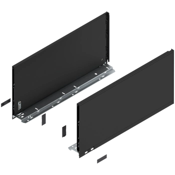 Bok szuflady LEGRABOX, wysokość F (241 mm), dł.=500 mm, lewy/prawy, do LEGRABOX pure