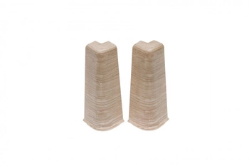 Narożnik zewn. do listwy przypodłogowej Hi Line 23,4x75mm 1kpl=2szt Cezar Dąb Malajski Matowe