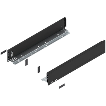 Bok LEGRABOX, wysokość M (90.5 mm), dł.=500 mm, lewy/prawy, do LEGRABOX pure