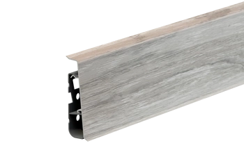 Listwa przypodłogowa PVC Hi Line Prestige 22x75mm Cezar Islandia Mat 2,50m