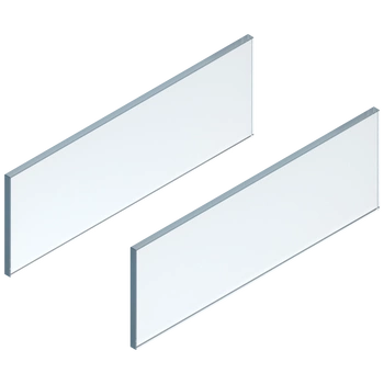 LEGRABOX element dekoracyjny - bok, wysokość C (138 mm), dł.=500 mm, Szkło, 2 szt. w kpl. , do LEGRABOX free