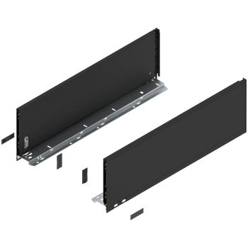 Bok szuflady LEGRABOX, wysokość C (177 mm), dł.=550 mm, lewy/prawy, do LEGRABOX pure