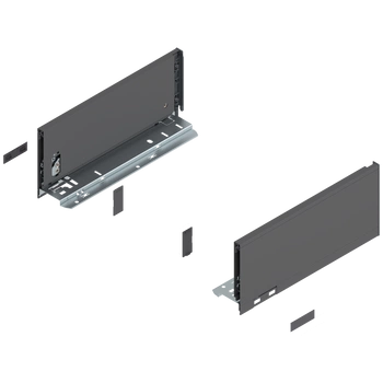 Bok szuflady LEGRABOX, wysokość K (128.5 mm), dł.=300 mm, lewy/prawy, do LEGRABOX pure