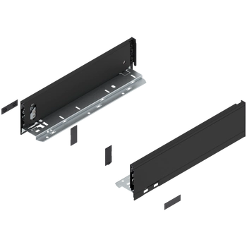 Bok LEGRABOX, wysokość M (90.5 mm), dł.=350 mm, lewy/prawy, do LEGRABOX pure
