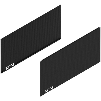 LEGRABOX Element dekoracyjny, wysokość C (177 mm), dł.=350 mm, prawy+lewy