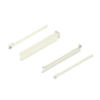 METABOX bok N (54 mm), Częściowy wysuw, 25 kg, dł.=350 mm, wersja na wcisk, lewy/prawy